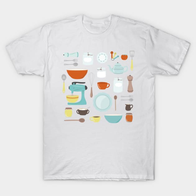 My Vintage Kitchen T-Shirt by sixhours